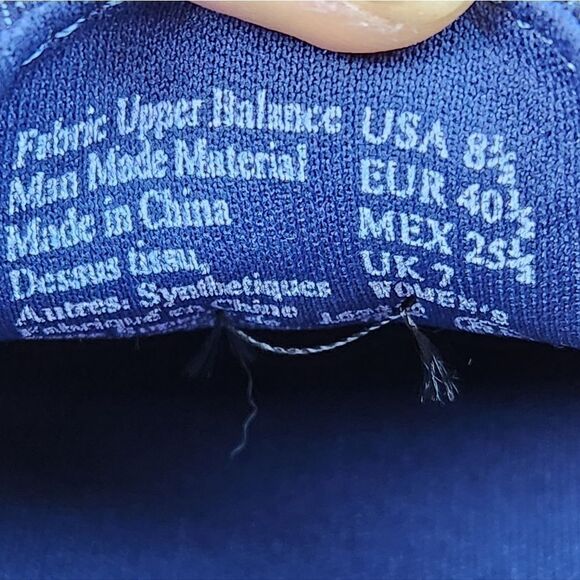 💚American Eagle Blue & Cream Canvas Loafers Size 8.5 - Picture 10 of 10